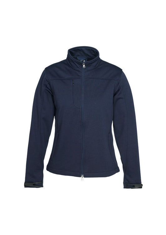 LS-J3825 LADIES SOFT SHELL JACKET - NAVY