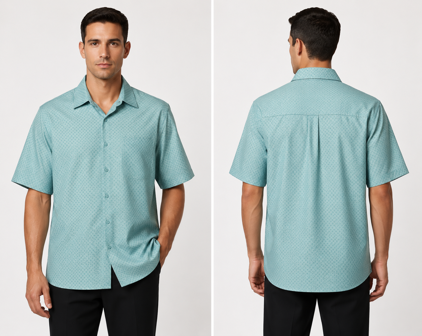 NEXIAAC001 - MEN’S CLASSIC CARE SHIRT MINT