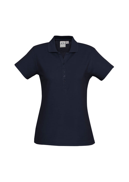 LS-P400LS LADIES POLO - NAVY