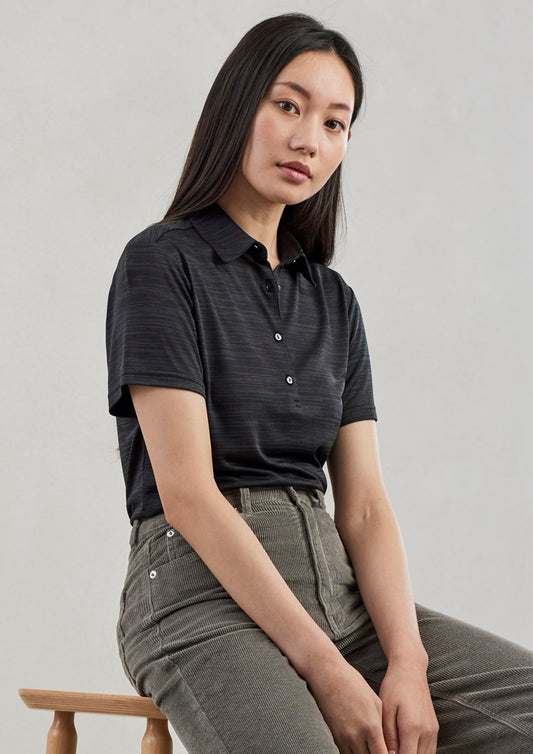 P410LS - Womens Orbit Short Sleeve Polo