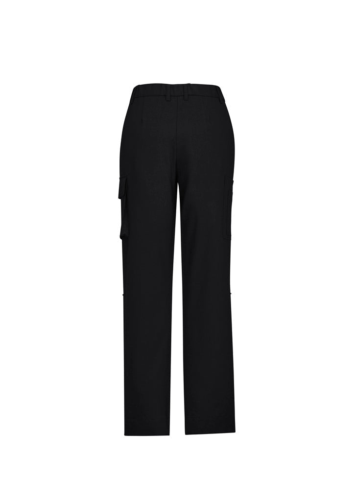 HS-CL954LL Comfort Womens Waist Cargo Pant Black