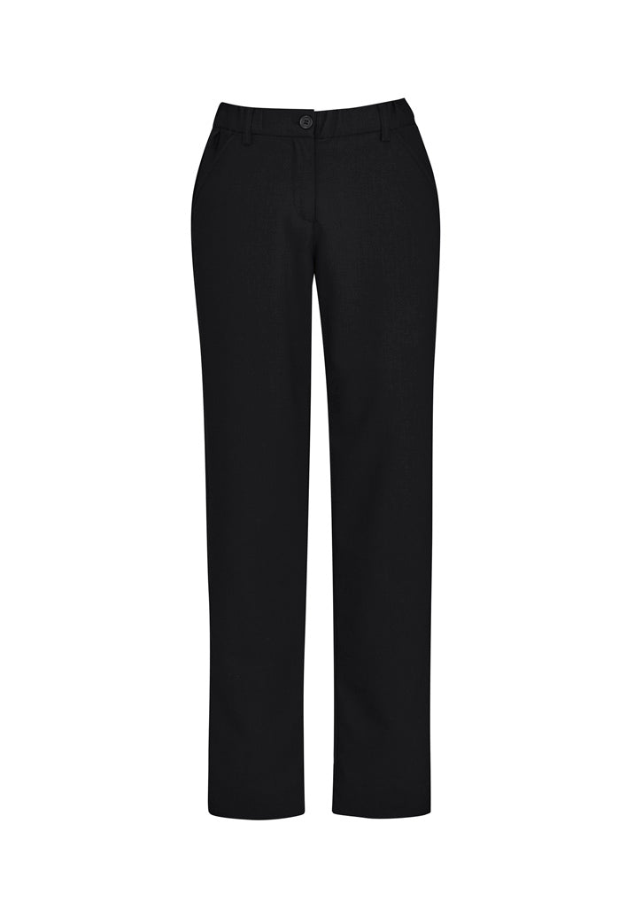 UA-CL955LL Comfort Womens Waist Straight Leg Pant Black