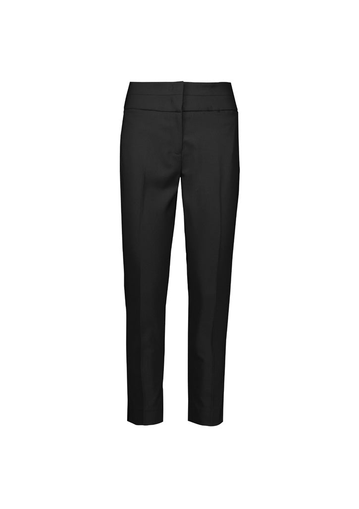 UA-RGP406L Womens Renew 7/8 Mid-Waist Slim Leg Pant Black