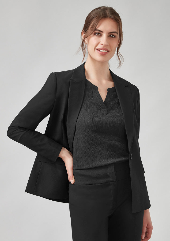 RU568LL - Womens Ruche Long Sleeve Blouse