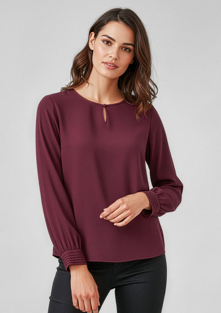 RU569LL - Womens Evelyn Long Sleeve Blouse