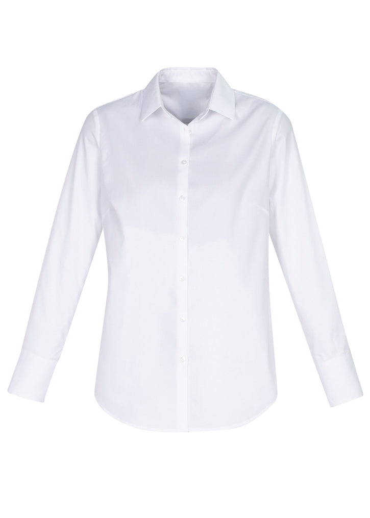 EC-S016LL Womens Camden Long Sleeve Shirt White