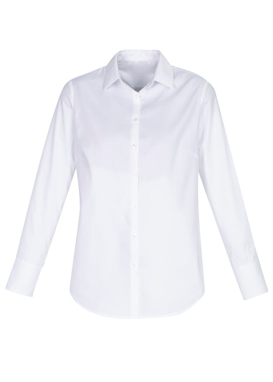EC-S016LL Womens Camden Long Sleeve Shirt White