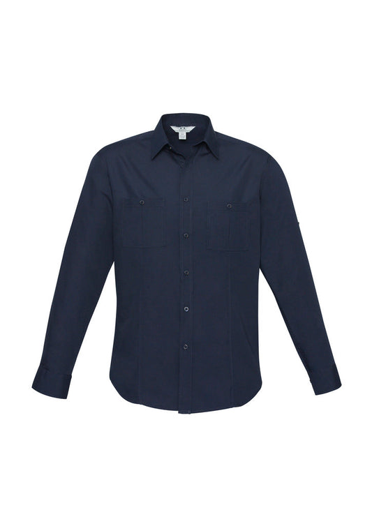 LS-S306ML MENS  L/S BONDI - NAVY