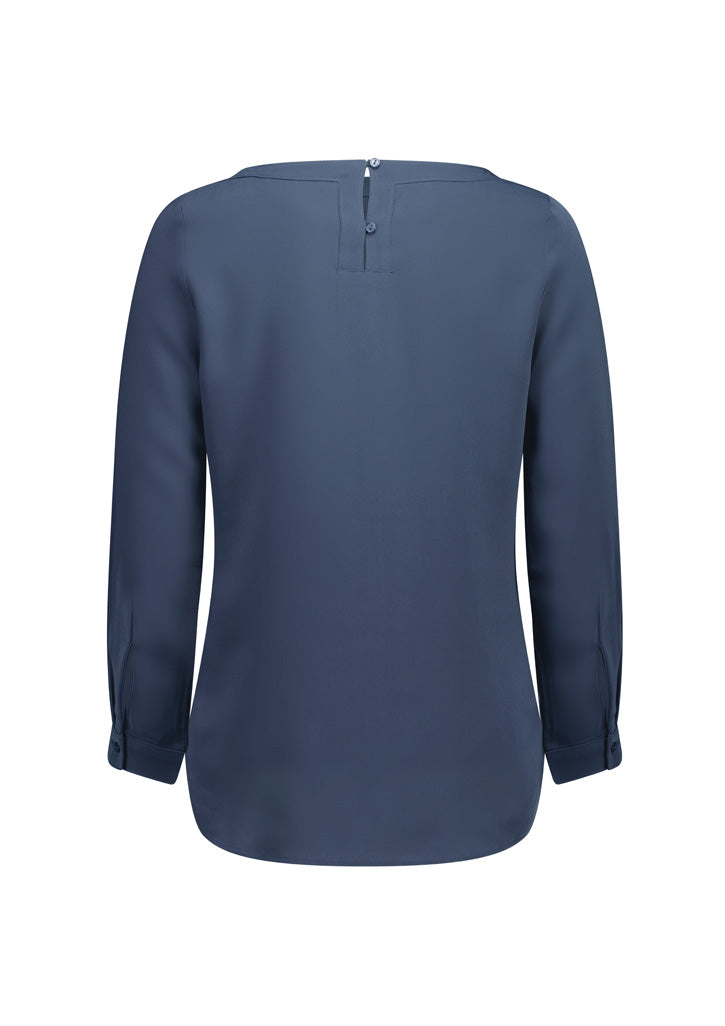 S828LL Womens Madison Boatneck Top