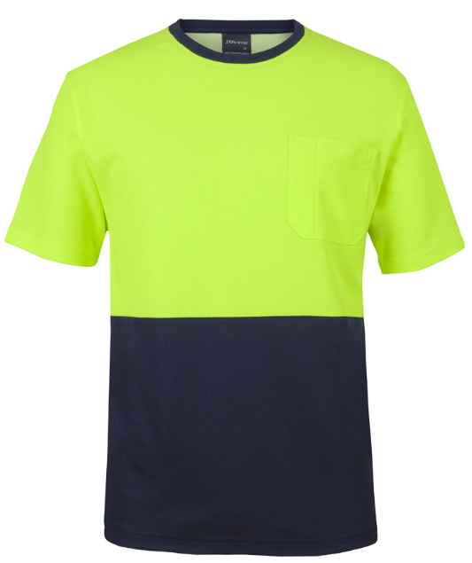 6HCBT - Hi Vis Cotton Back Tee