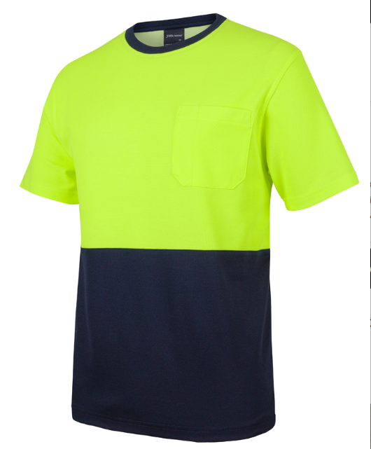6HCBT - Hi Vis Cotton Back Tee