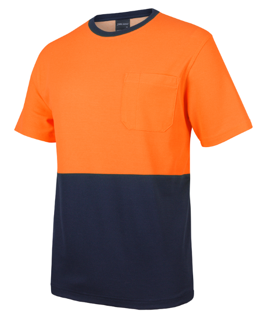6HCBT - Hi Vis Cotton Back Tee