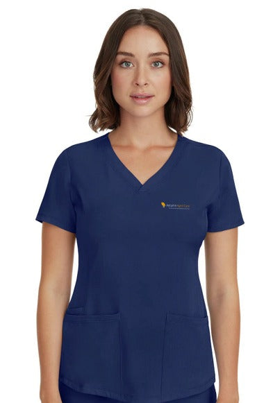 AC-2500 Monica Scrub Top Navy