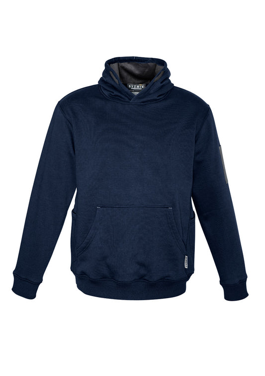 NEXIA-ZT467 Unisex Multi-Pocket Hoodie Navy/Charcoal