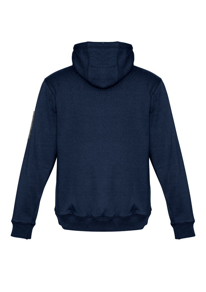 NEXIA-ZT467 Unisex Multi-Pocket Hoodie Navy/Charcoal