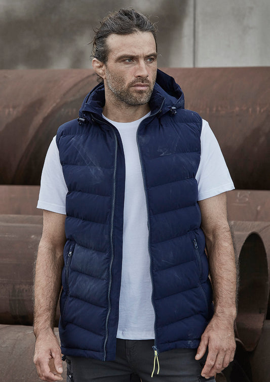ZV245 - Unisex Streetworx Hooded Puffer Vest