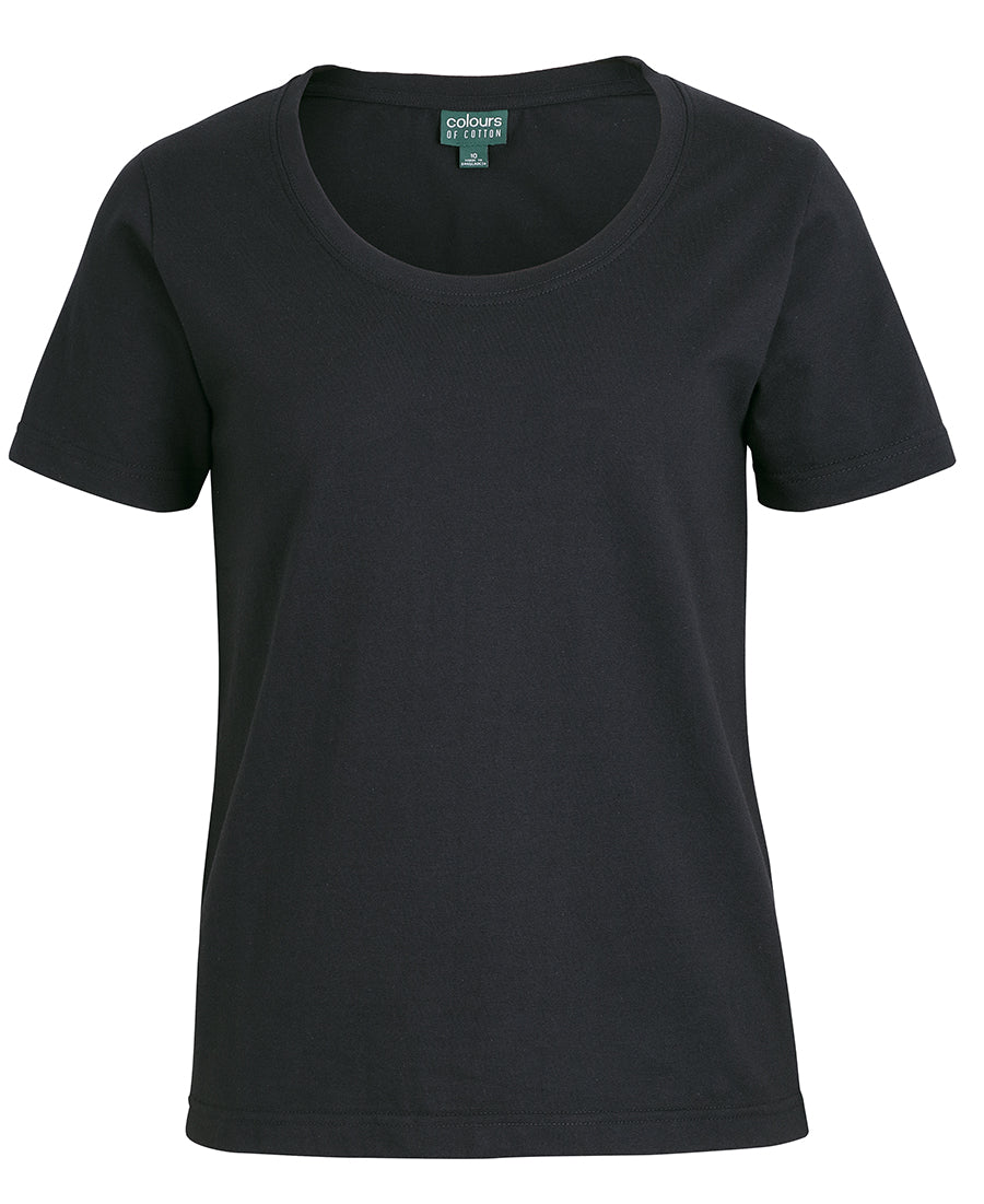 1CCT1 - C OF C LADIES COMFORT CREW NECK TEE