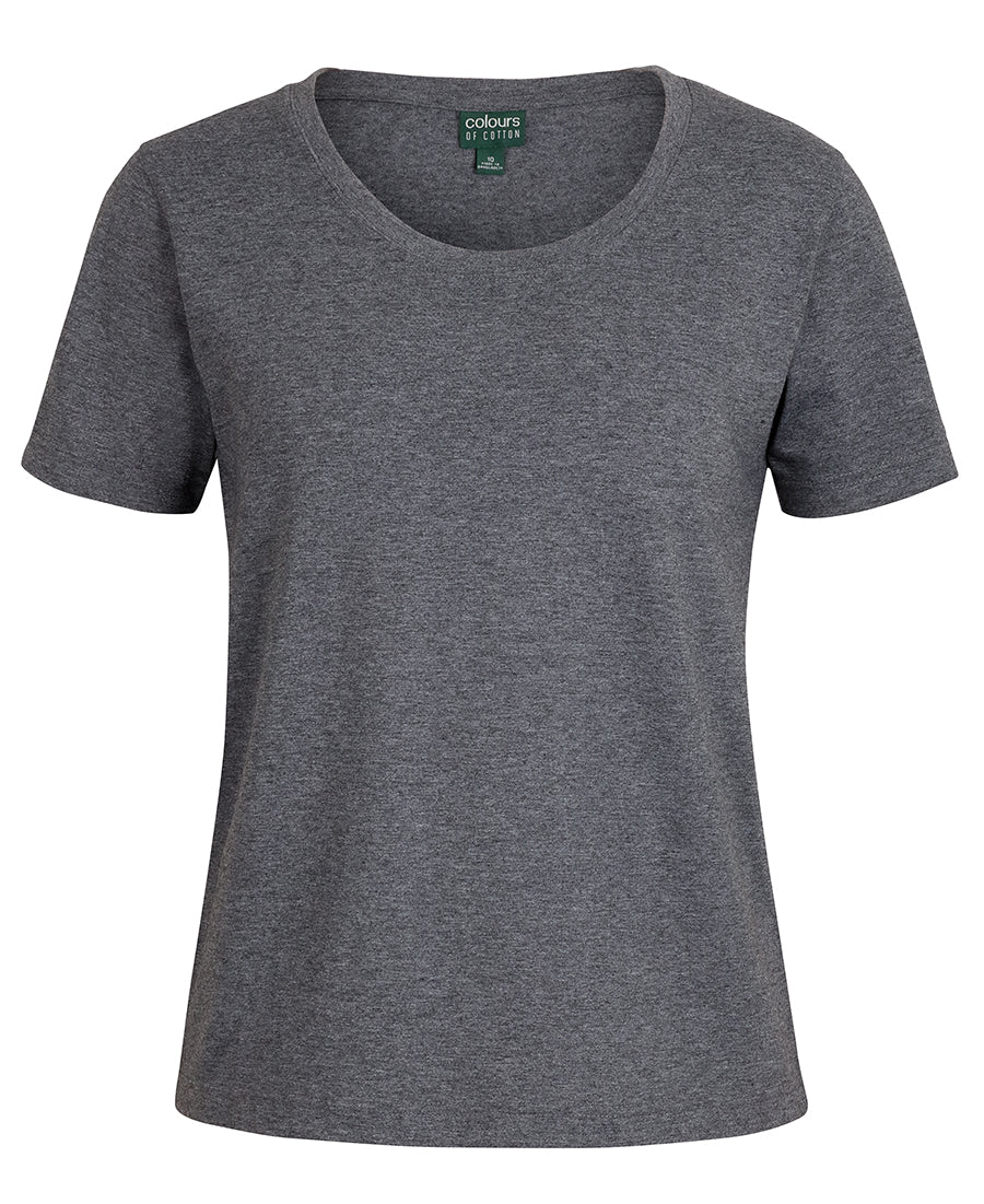 1CCT1 - C OF C LADIES COMFORT CREW NECK TEE