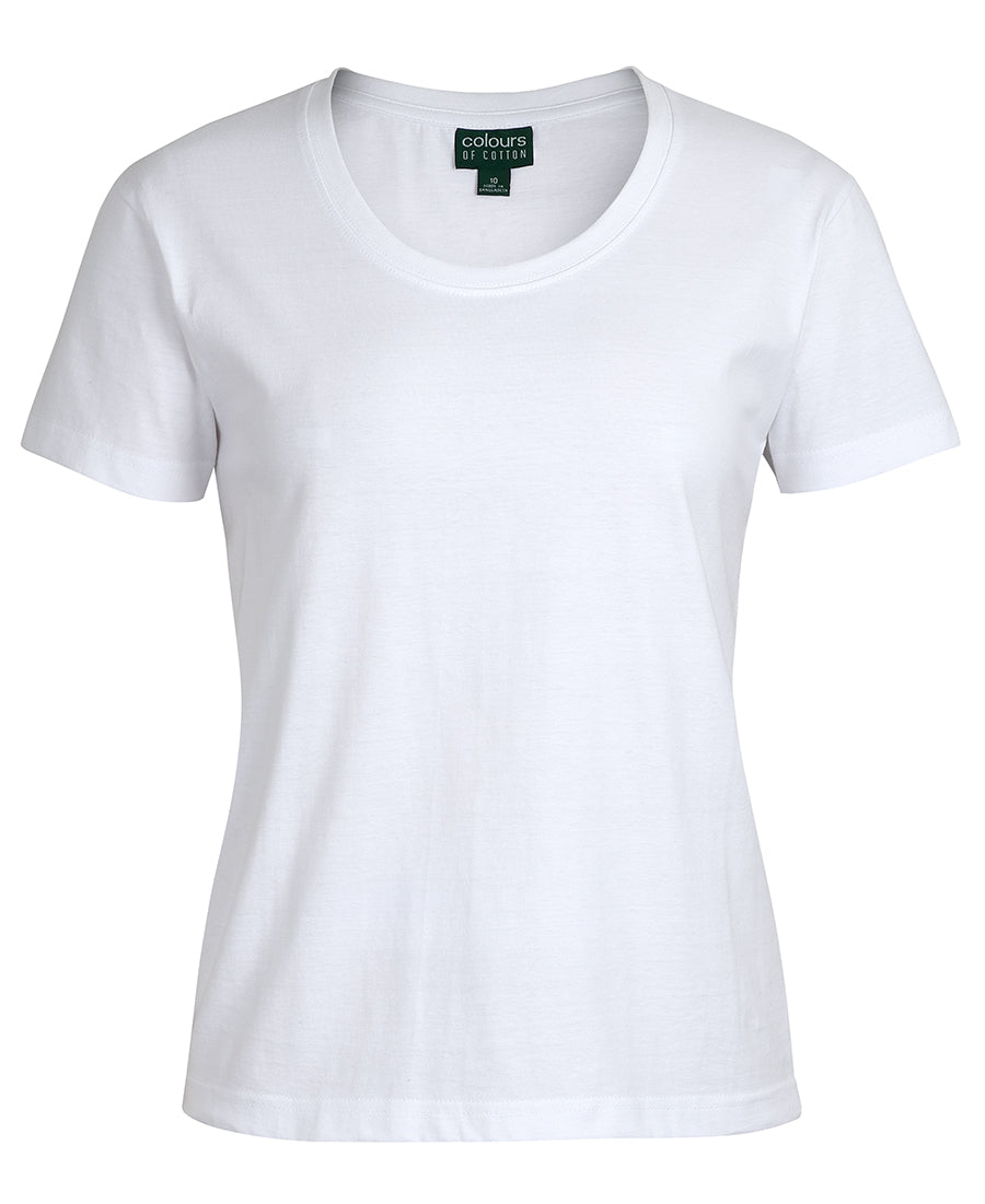 1CCT1 - C OF C LADIES COMFORT CREW NECK TEE
