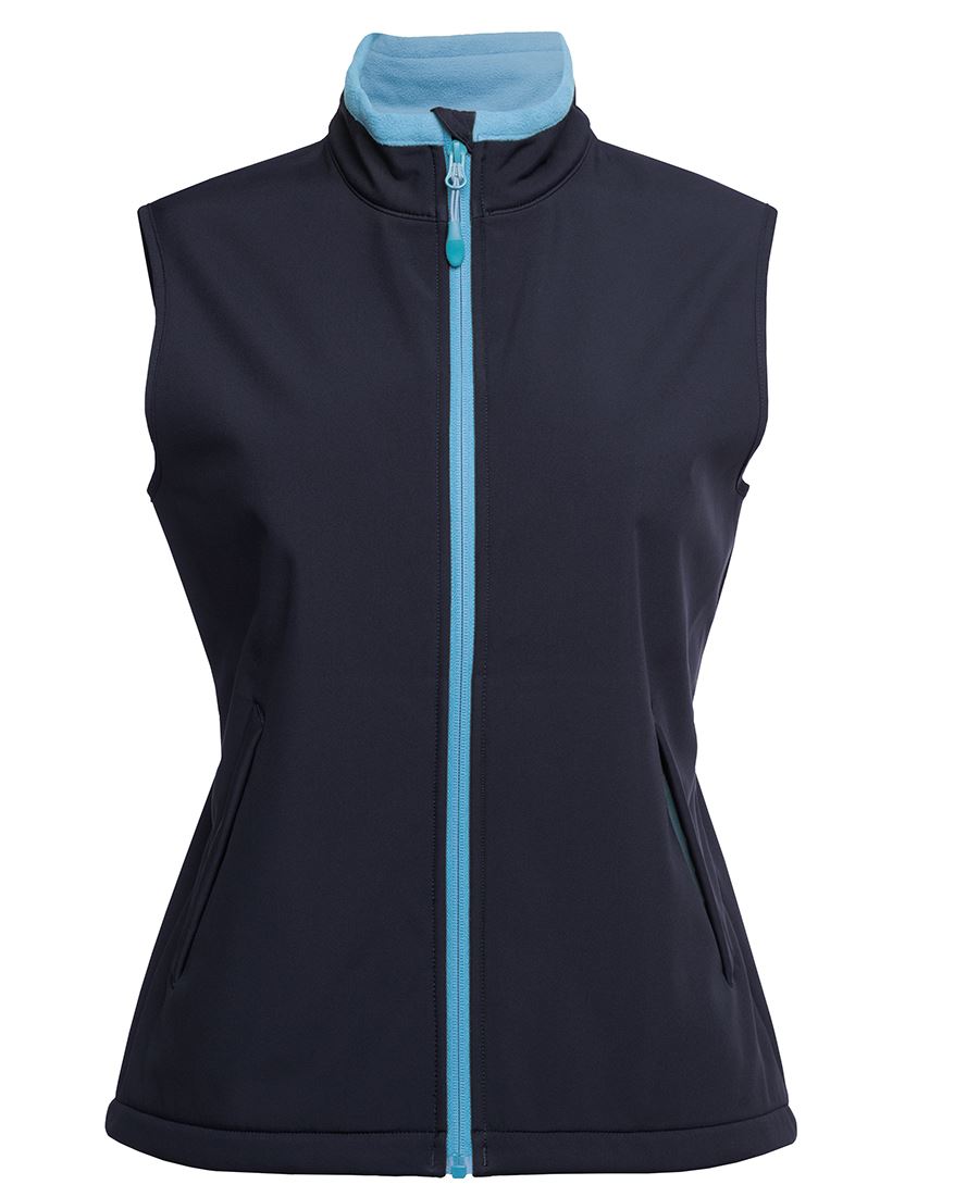3WSV1 - PODIUM LADIES WATER RESISTANT SOFTSHELL VEST