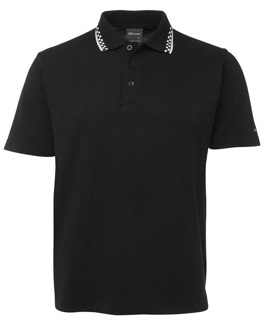 5MP - CHEF POLO BLACK/WHITE