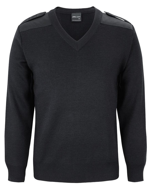 6EJ - KNITTED EPAULETTE JUMPER