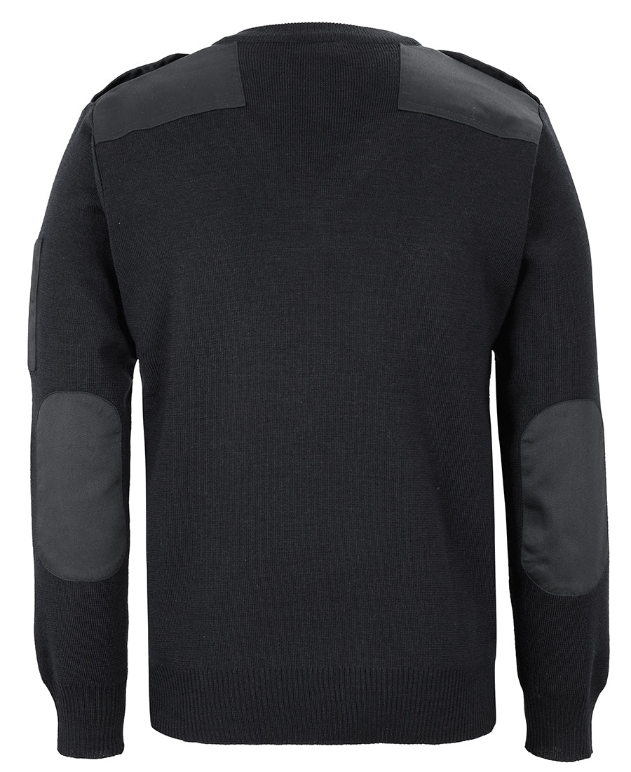 6EJ - KNITTED EPAULETTE JUMPER
