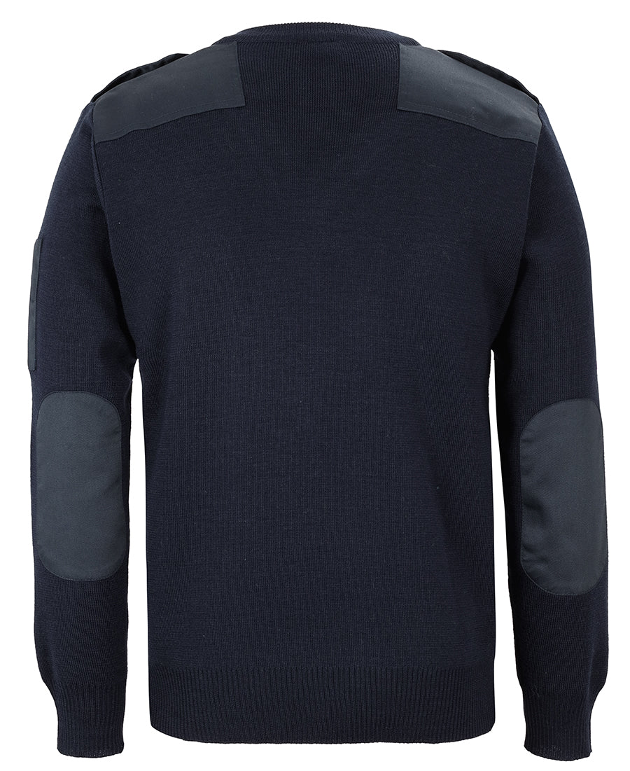 6EJ - KNITTED EPAULETTE JUMPER