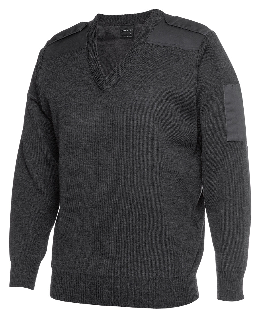 6EJ - KNITTED EPAULETTE JUMPER