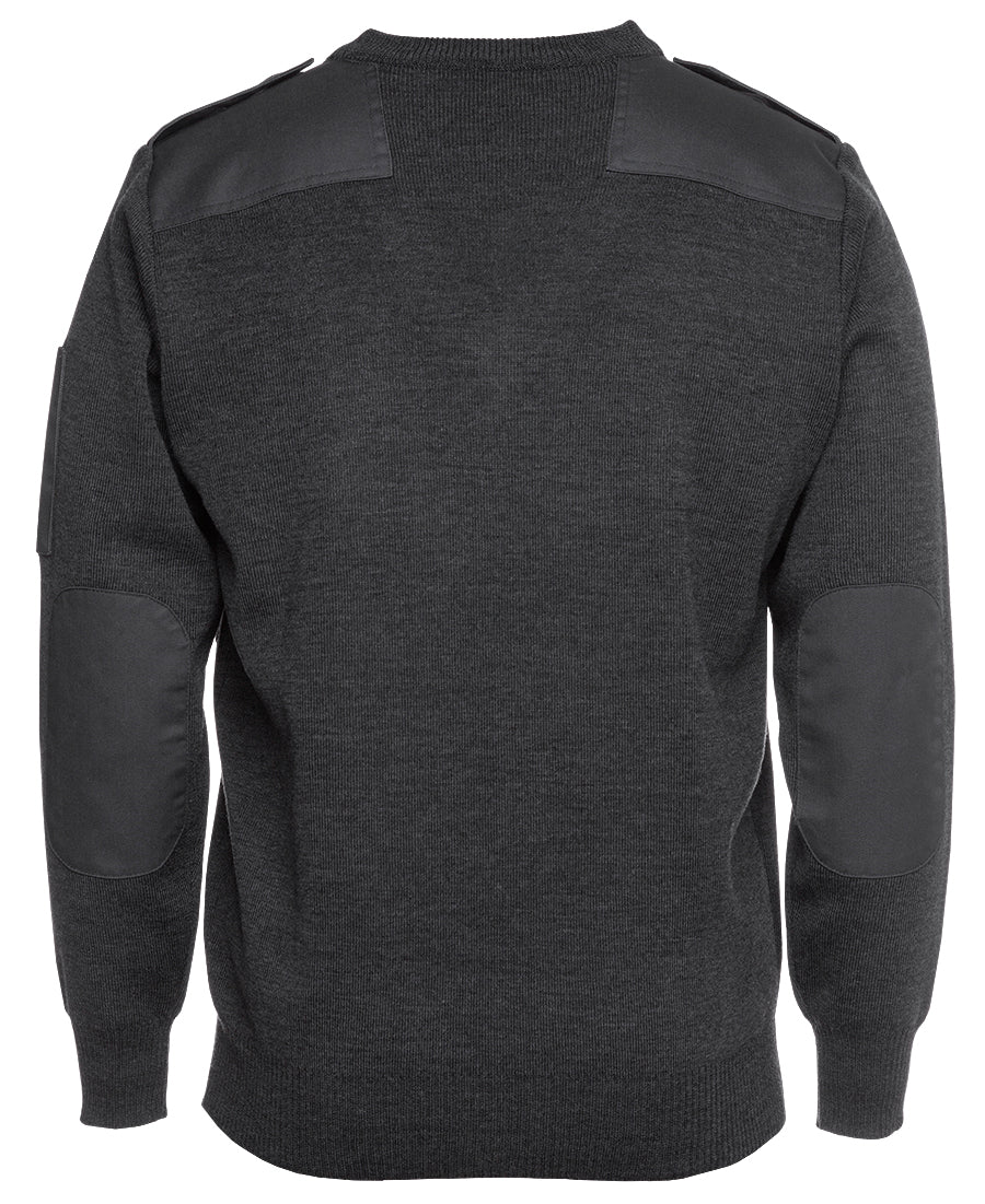 6EJ - KNITTED EPAULETTE JUMPER
