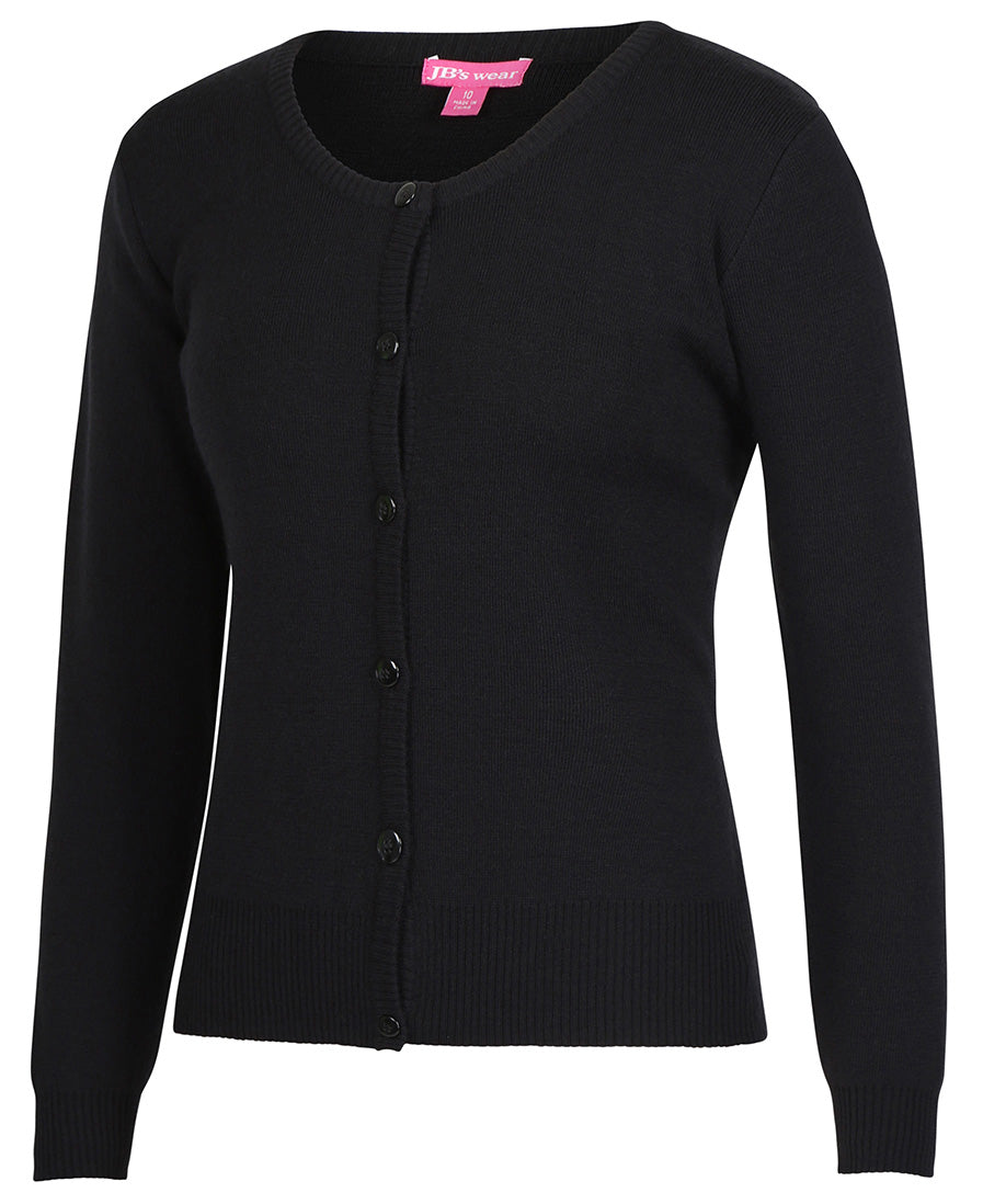 6L1CN - LADIES CORPORATE CREW NECK CARDIGAN
