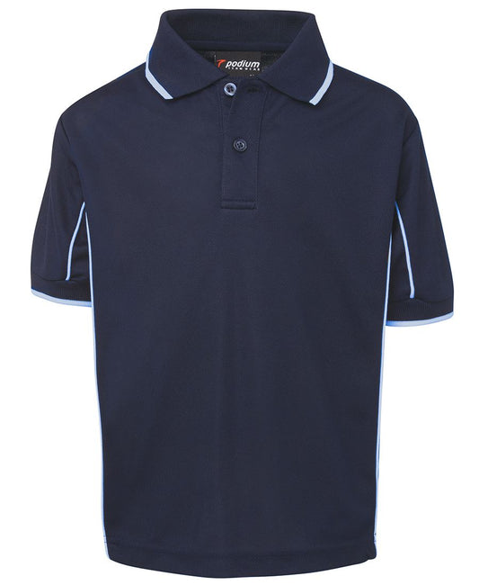 7PIPS - KIDS S/S PIPING POLO