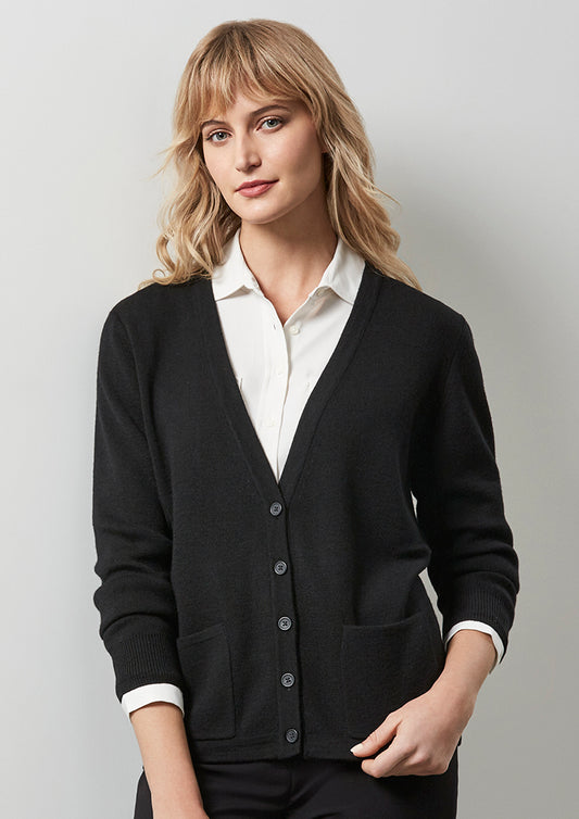 LC8008 - LADIES WOOLMIX CARDIGAN