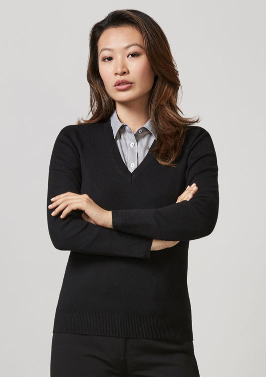 LP3506 - Ladies V-Neck Pullover