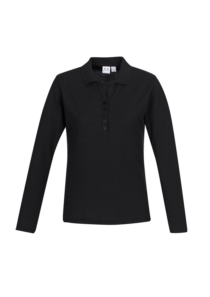 P400LL - CREW LADIES L/S POLO