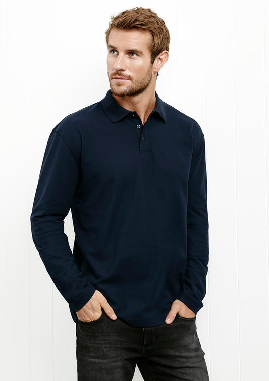 P400ML - CREW MENS L/S POLO