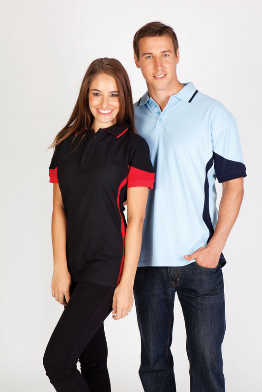P519LD - LADIES CONTRAST POLO