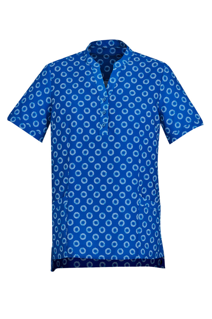 CS950LS - WOMENS FLORENCE DAISY PRINT TUNIC