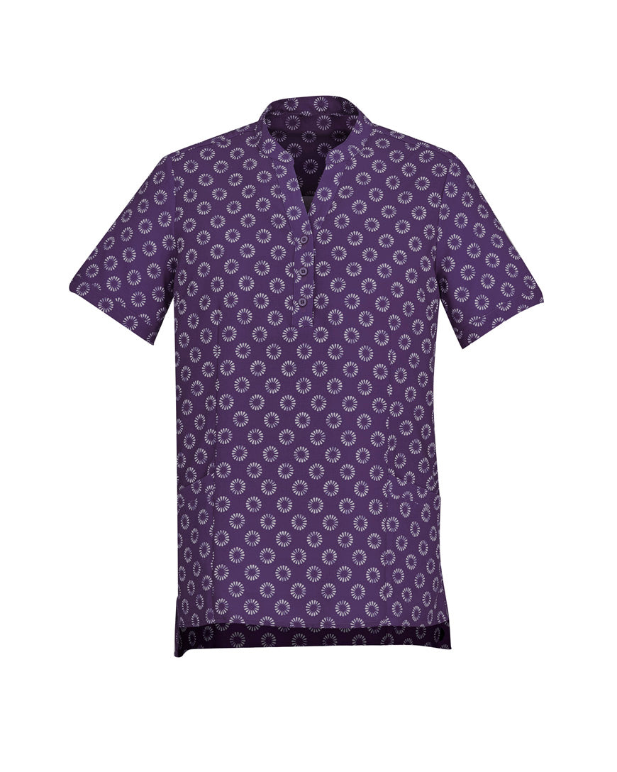 CS950LS - WOMENS FLORENCE DAISY PRINT TUNIC