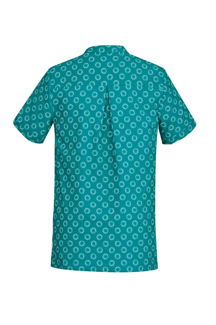 CS950LS - WOMENS FLORENCE DAISY PRINT TUNIC