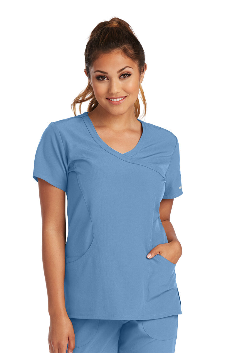 SK102 - Ladies Reliance Scrub Top (2XL - 5XL) - 16 Colors Available