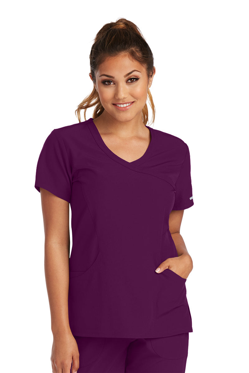 SK102 - Ladies Reliance Scrub Top (2XL - 5XL) - 16 Colors Available