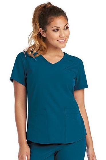 SK101 - Ladies Breeze Scrub Top - 16 Colors Available