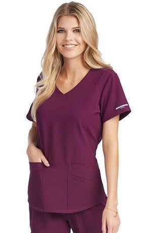 SK101 - Ladies Breeze Scrub Top - 16 Colors Available